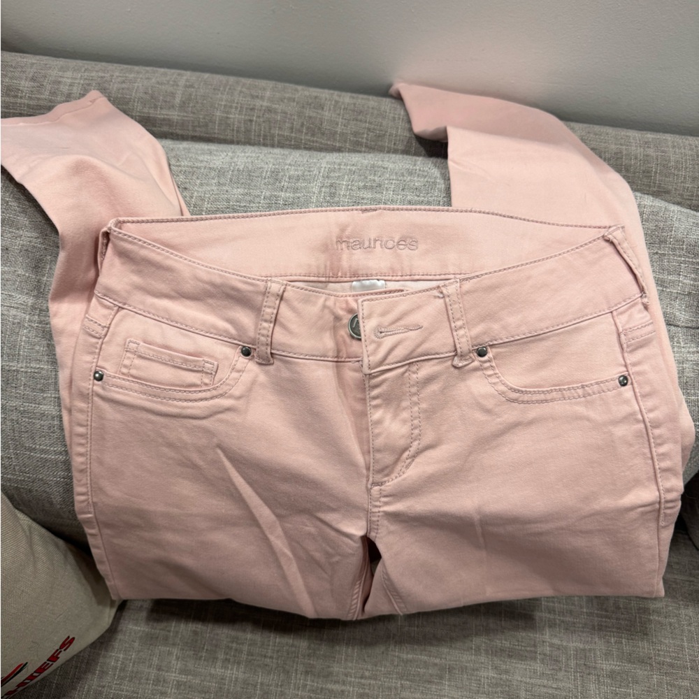Maurices Light Pink Denim